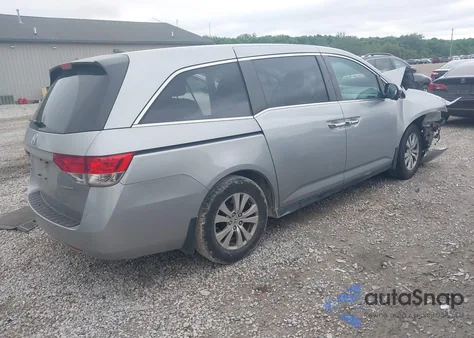 2016 Honda Odyssey Se из США, поврежденный, VIN 5FNRL5H35GB146996